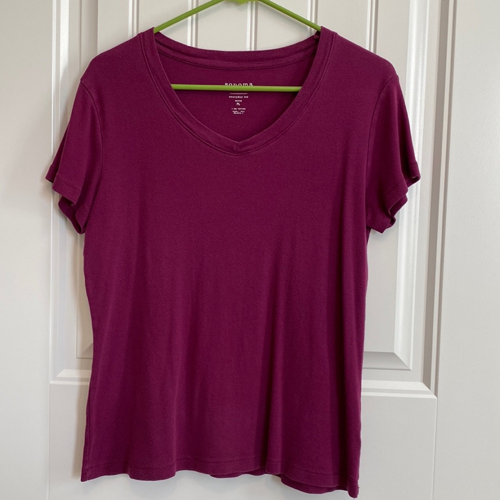 Sonoma Life & Style Short Sleeve Tee Shirt